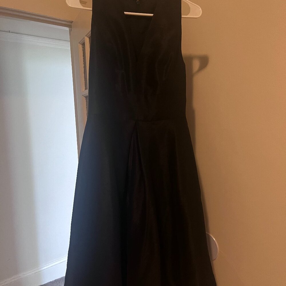 Alfred Sung Black Bridesmaid Dress